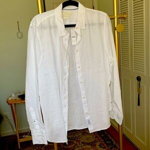 J Crew Button Down shirt in Slim Linen
